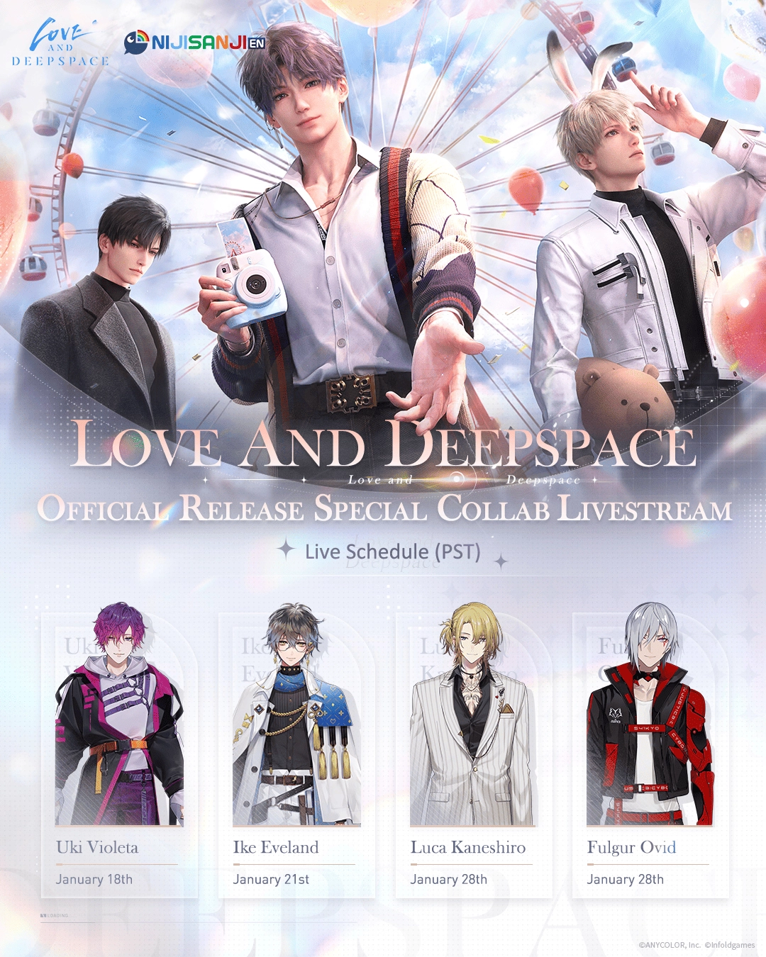 Top Up Love And Deepspace